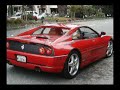 A Ferrari F355 Turns The Corner