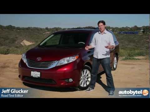 Sienna - http://www.autobytel.com/toyota/sienna/2012/ Trucks are good at hauling stuff, sports cars are good at hauling buns, and minivans are good at hauling people....