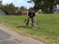 The kick up and go is a great unicycle trick. Learn how to do a kick up unicycle trick with expert tips in this free unicycling video. Expert: Kevin Foster Bio: Kevin Foster is a unicycle enthusiast who has been riding for over 10 years. Filmmaker: Patrick Eaves