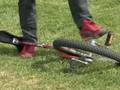 How to Ride a Unicycle : Kick Up Unicycle Trick