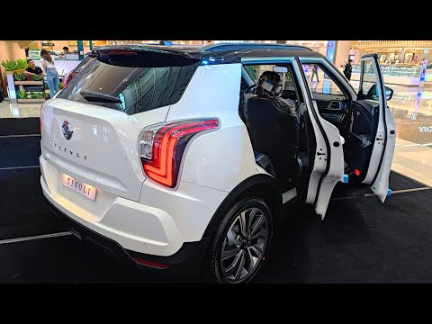 Ssangyong Tivoli 1.5L Turbo 5 Seats - White Color | Exterior and Interior