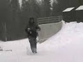 Ian Snowboarding in Sierra at Tahoe
