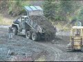 Our new road and bridge across the Chacok River in Alaska