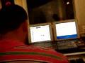 San Quinn and Geniuz in the Studio