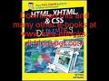 HTML, XHTML, & CSS for DUMMIES