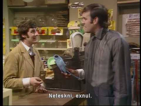 Monty Python - Dead Parrot (czech sub)