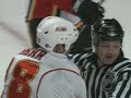 Robyn Regehr vs Ben Eager Jan 4, 2009