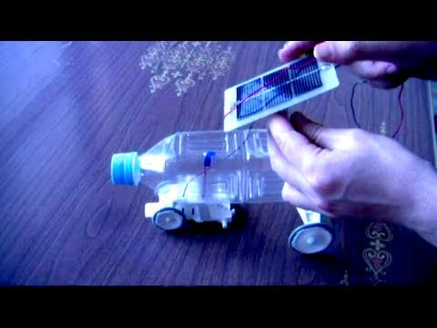 A Solar Powered Toy Car (Handmade)