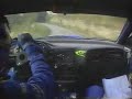 Rally in car