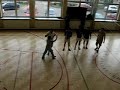 Mecz Uczniowie - Nauczyciele w siatk�wce w ZS Wyszatyce