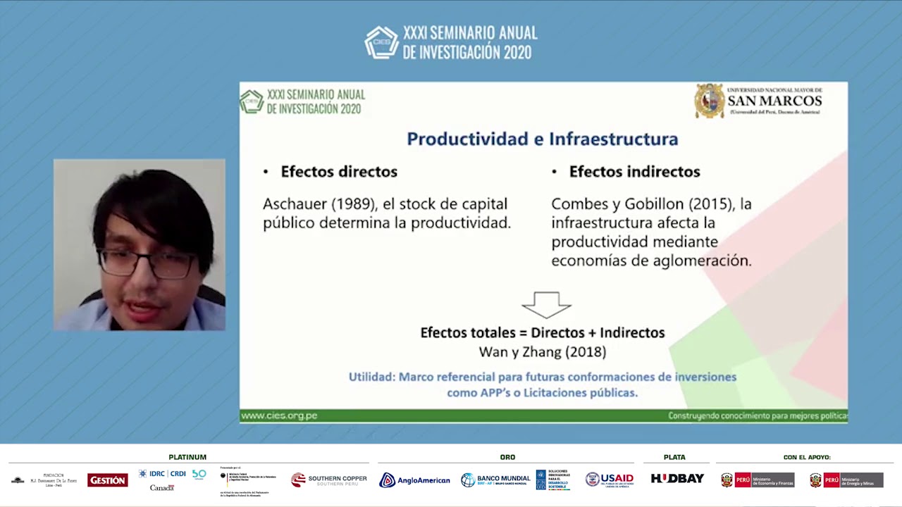 Los efectos directos e indirectos de la infraestructura pública en la productividad de las empresas peruanas