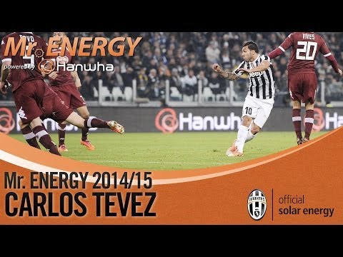 Tevez Hanwha Mr. Energy dell'anno! - Tevez voted Hanwha Mr. Energy of the year!