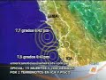 terremoto peru: zona de ica pisco chincha nazca destruccion