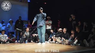Mr. Steen vs Monsta Pop – INFINITE POPPING 2019 STYLES&CONCEPTS FIRST STAGE