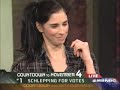 Sarah Silverman on COUNTDOWN with Keith Olbermann