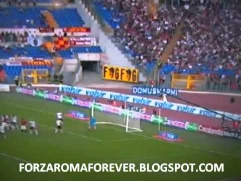 ROMA-ATALANTA 3-1 gol Bojan, Osvaldo e Simplicio