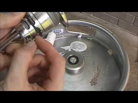 how to fill a type keg