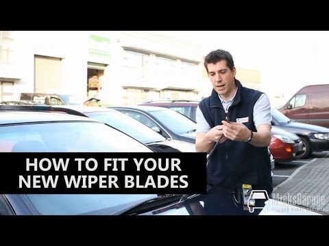 how to fit windscreen wipers