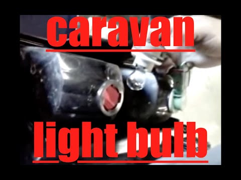 How to install replace the rear turn signal bulb on a 2008 Dodge Caravan
