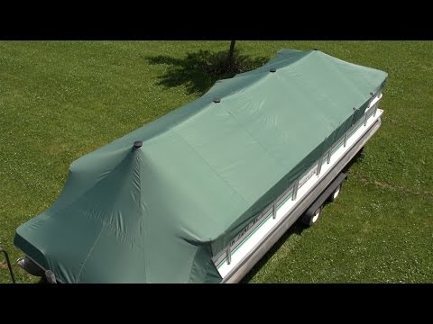 how to vent boat cover