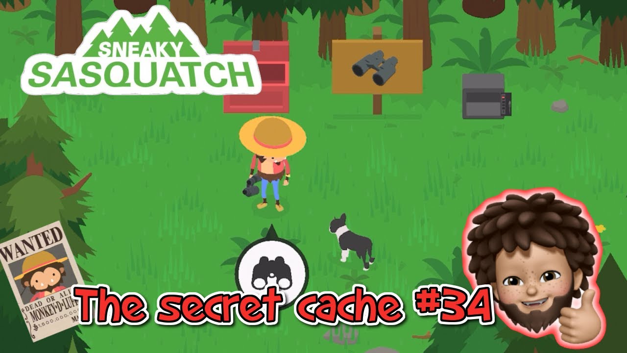 Sneaky Sasquatch - Secret Cache #34 | Binoculars Secret Cache