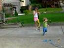 Lopey jumps rope Lopey jumps rope