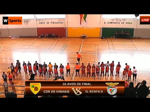 Futsal - CDR Os Vinhais 0 - 8 SL Benfica - Golos