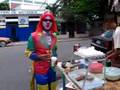 payaso saludo a remolacha yaniqueque