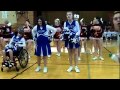 Special Olympics Basketball and Cheerleaders