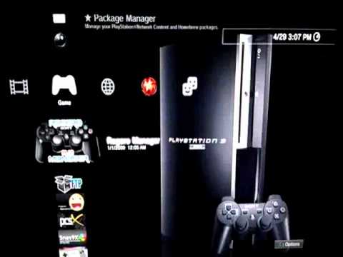 how to install pkg patch ps3
