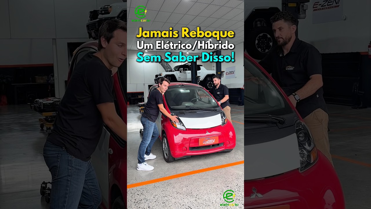 Jamais Reboque um Elétrico ou Híbrido Sem Saber Disso: patins