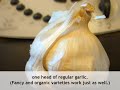How to peel garlic with Thermomix