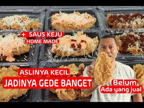 Usaha menjanjikan pisang geprek saus keju home made