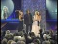 Anthony and Carrie-Carrie winning Female Vocalist
