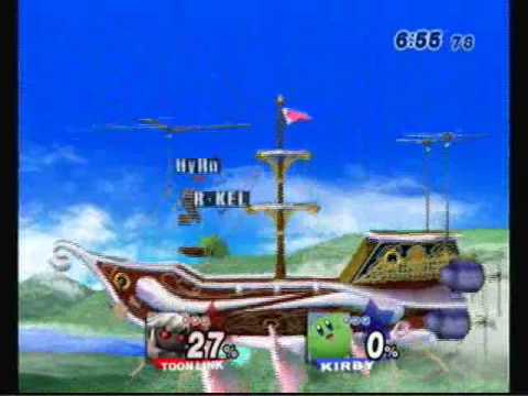 Hyro (Toon Link) vs Jiovanni (Kirby)