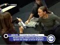 Nadia baila sobre sus muletas