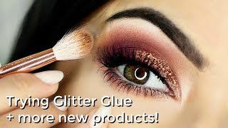 Beginner Glitter Eye Makeup Tutorial Talk Through + All NEW Makeup Fun!