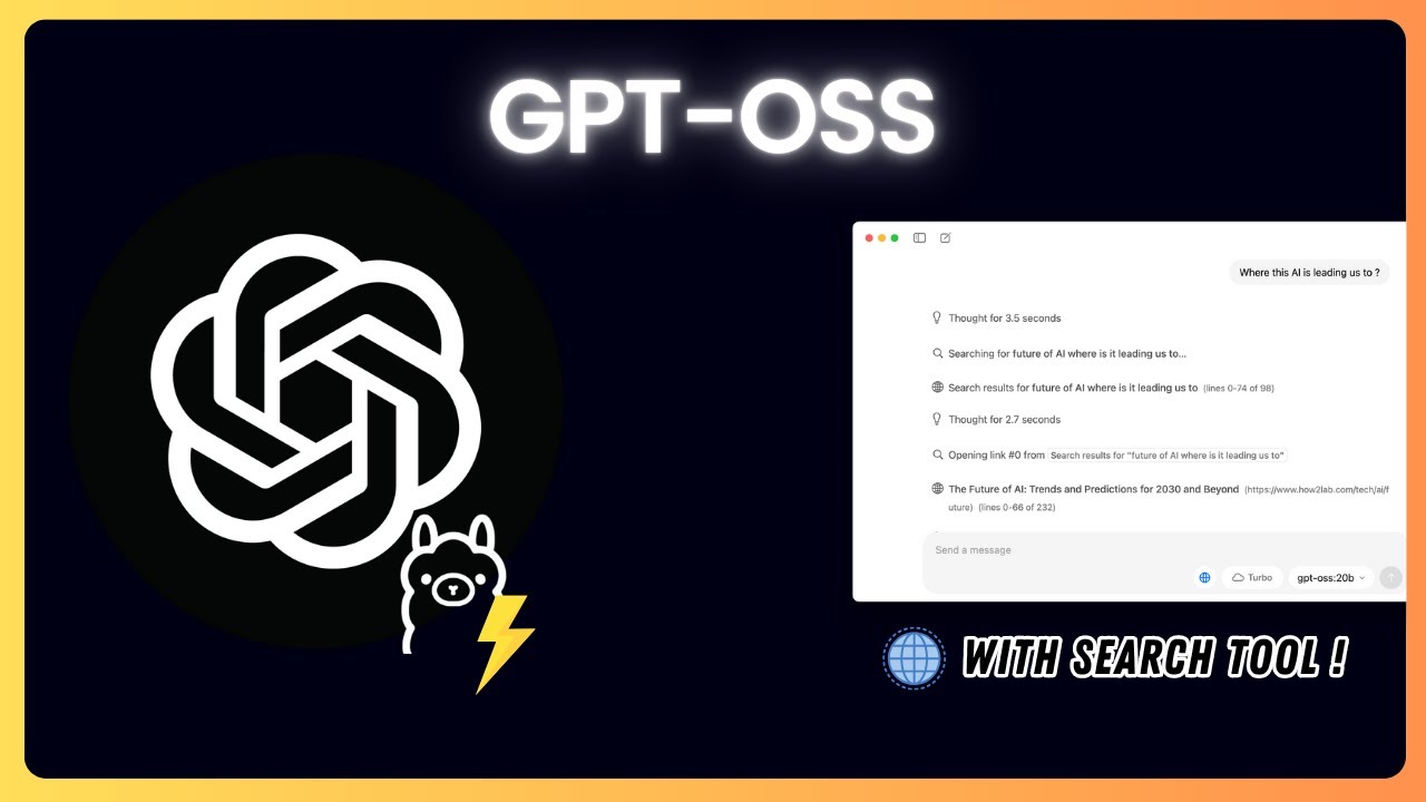Free GPT‑OSS: Local Model with Web Search ≈ GPT‑4‑Mini