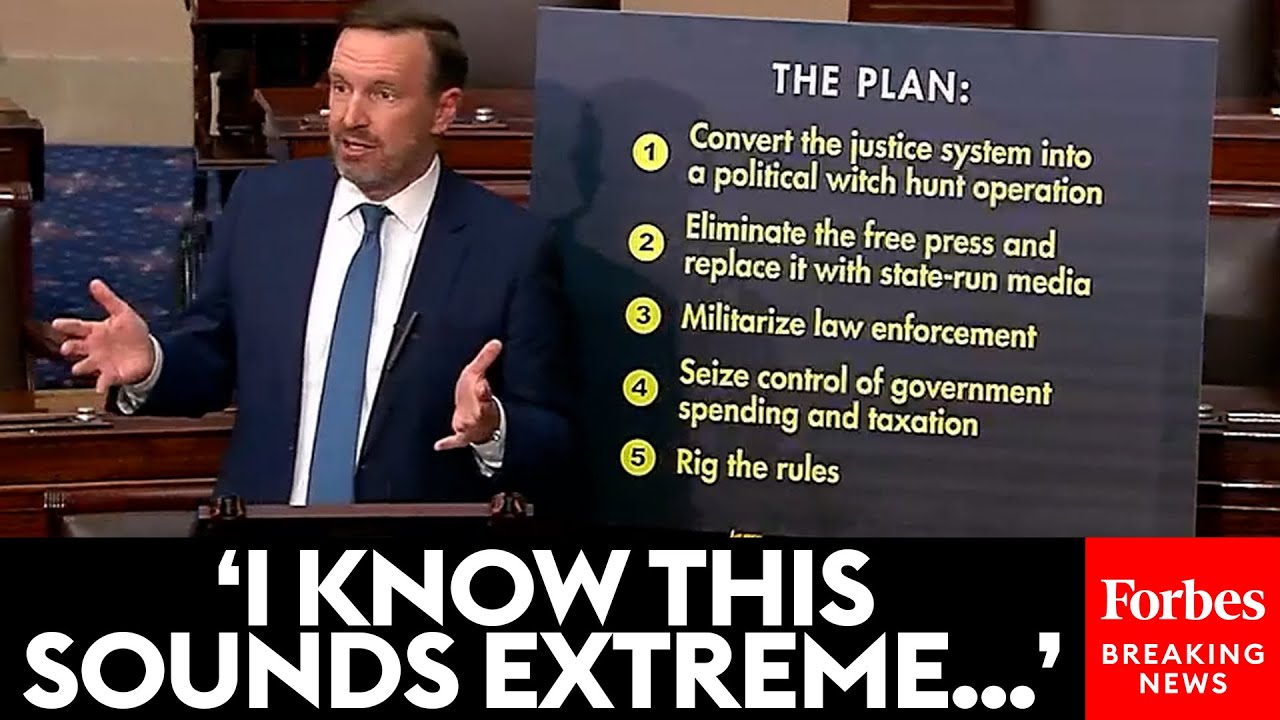 JUST IN: Chris Murphy Breaks Down Each Step Of Trump's 'Authoritarian Takeover'