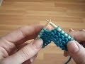How to Knit Basics - The Knit Stitch and Garter Stitch