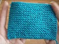 How to Knit Basics - The Knit Stitch and Garter Stitch