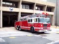 Baltimore City Fire Department Truck 2 Responding 7/28