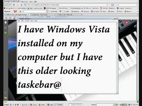 Vista taskbar Problem!!!