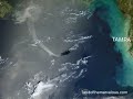 Exclusive: Satellite Zoom of Oil Spill on May 17 from the BP Deepwater Horizon rig's wellhead