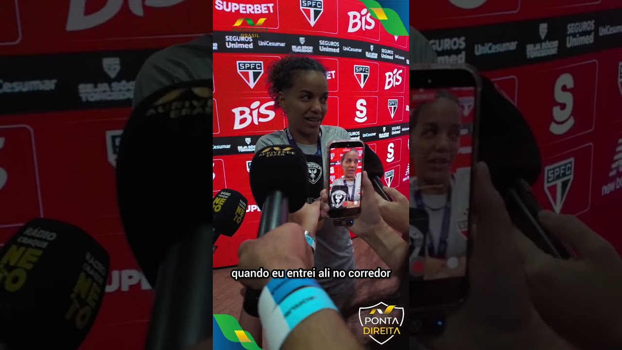 CARLINHA EXALTA PRESENÇA DA TORCIDA SÃO-PAULINA NO MORUMBIS