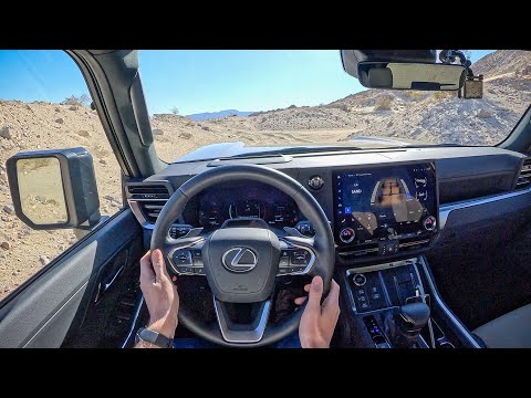 2024 Lexus GX550 Overtrail+ - POV Test Drive/Off-road (Binaural Audio)
