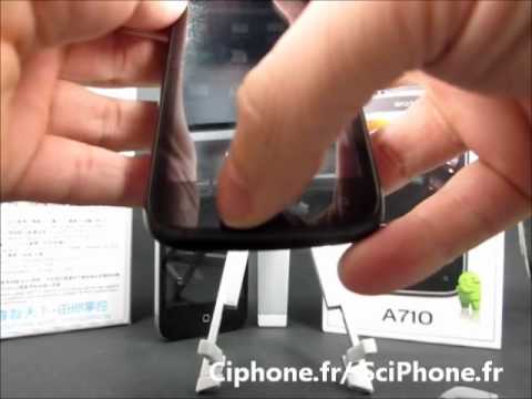 A710 - Android A710 sous android 2.3 avec écran 4,1