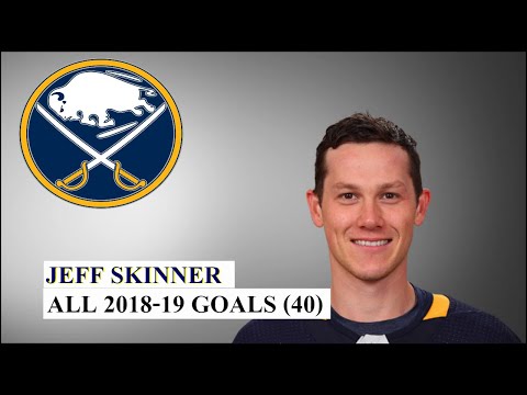 Jeff Skinner (#53) All 40 Goals of the 2018-19 NHL Season