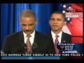 President-Elect Barack Obama Introduces His National Security Team, Eric Holder as Attorney General 12-1-2008