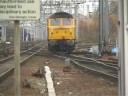 class 47,8s and DRS Class 20,s at Crewe station 2004